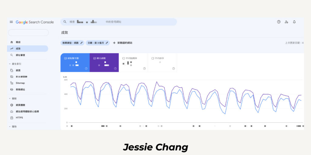 Google Search Console-成效